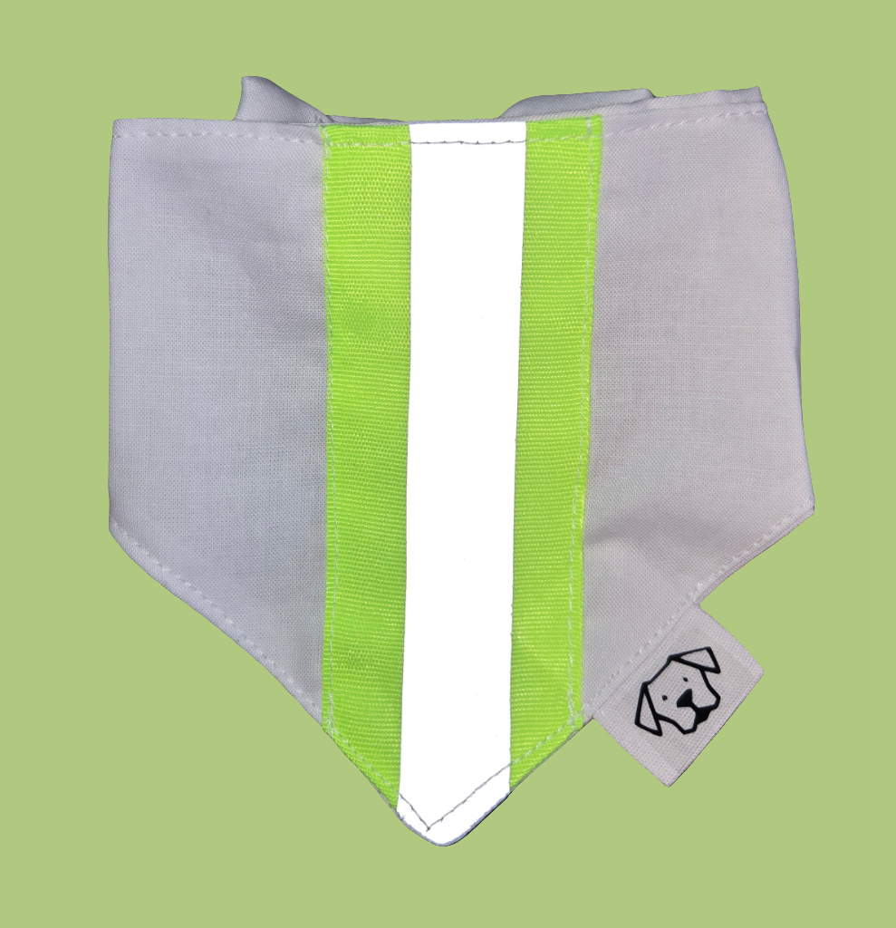 Small Bandana - White Reflective