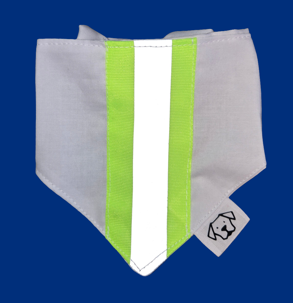Small Bandana - White Reflective