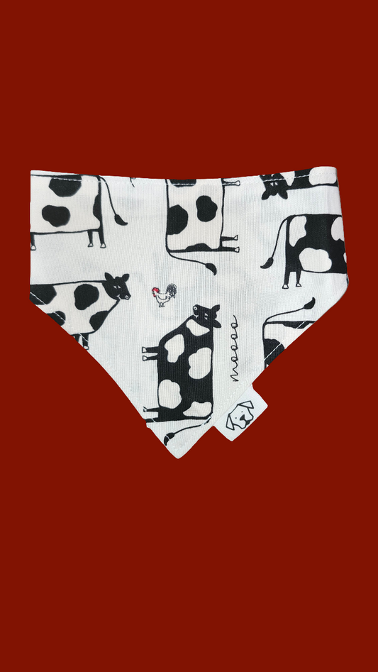 Small Bandana - Cow Pattern