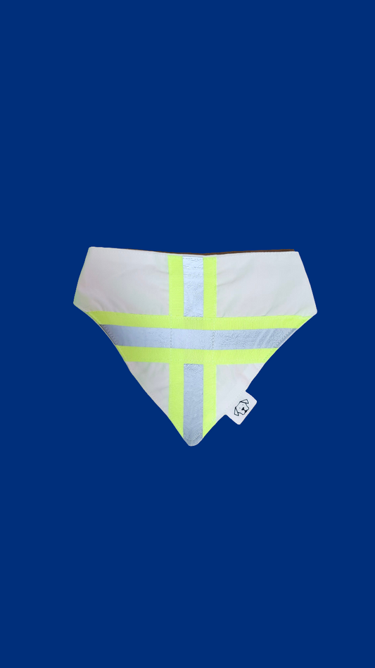 Large Bandana - White Reflective