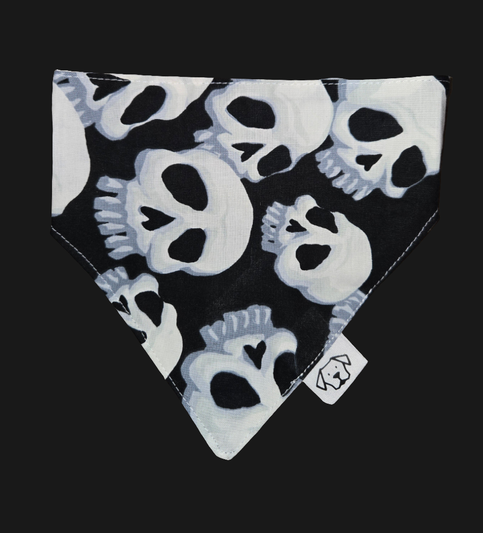 Medium Bandana - Skull Pattern
